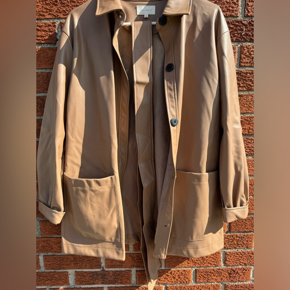 Melloday faux leather shacket - Picture 1 of 4